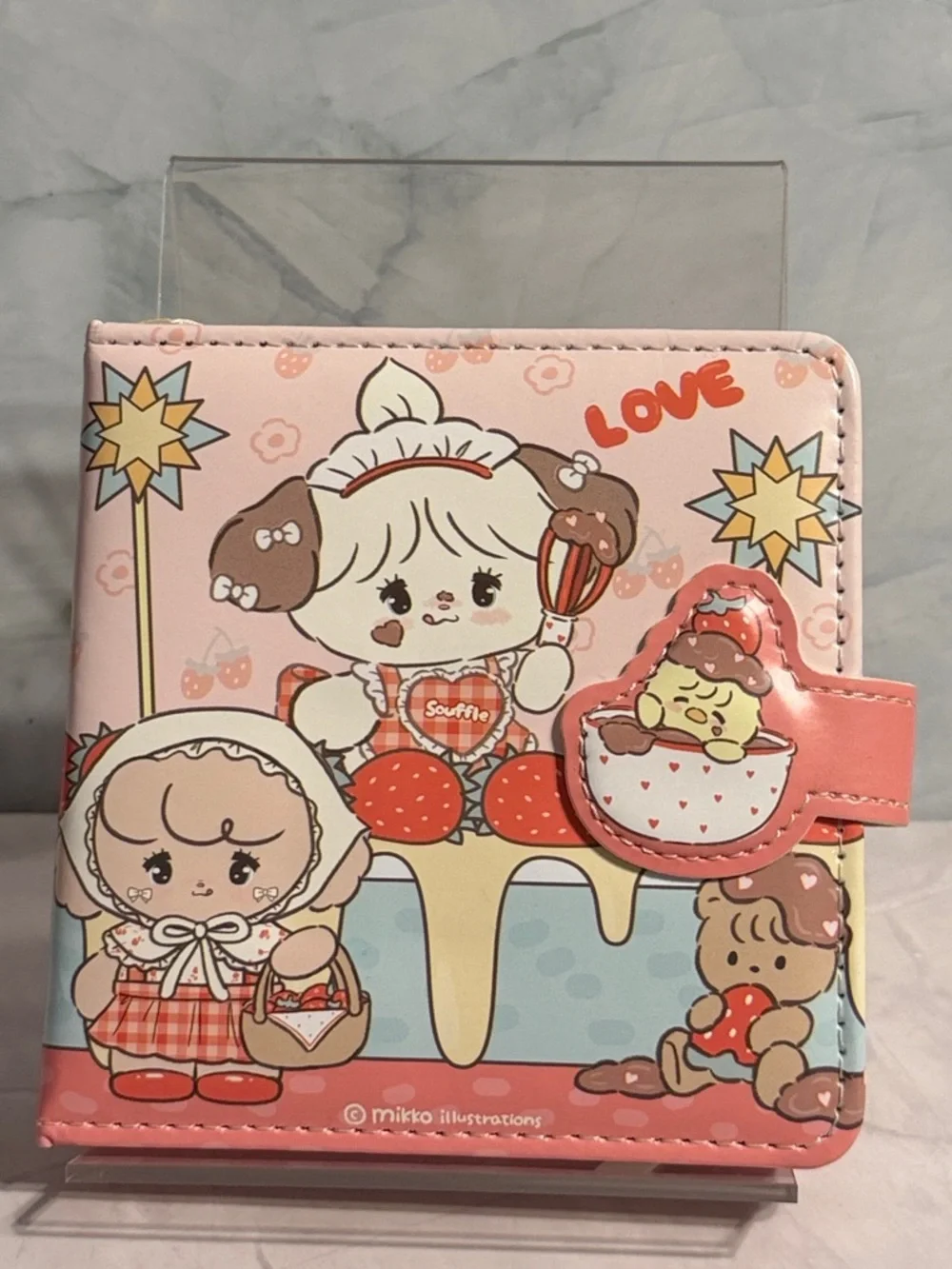 Licensed Mikko padded heart cover journal 5 x 5
